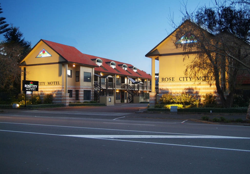 Rose City Motel Palmerston North Dış mekan fotoğraf