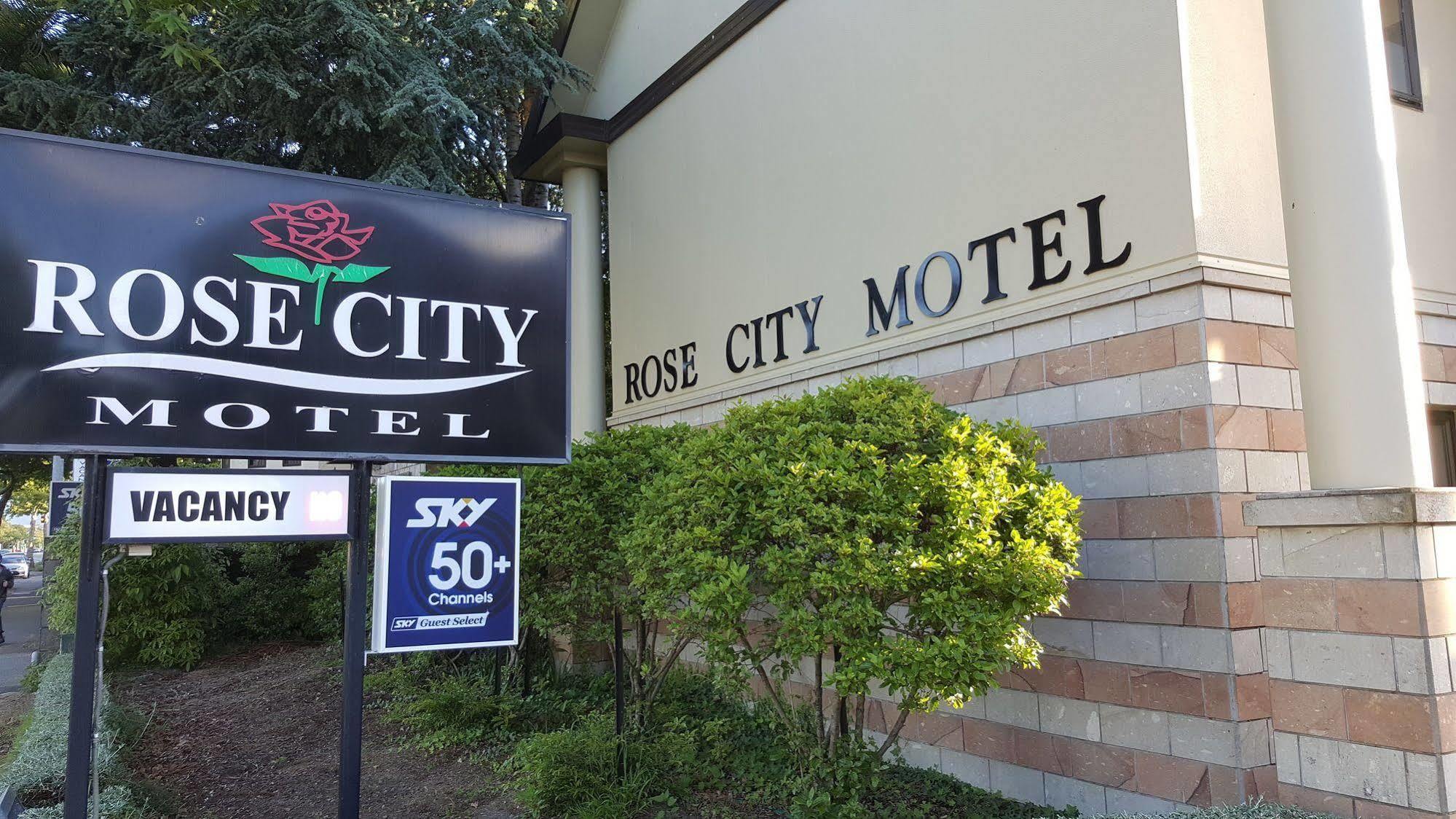 Rose City Motel Palmerston North Dış mekan fotoğraf